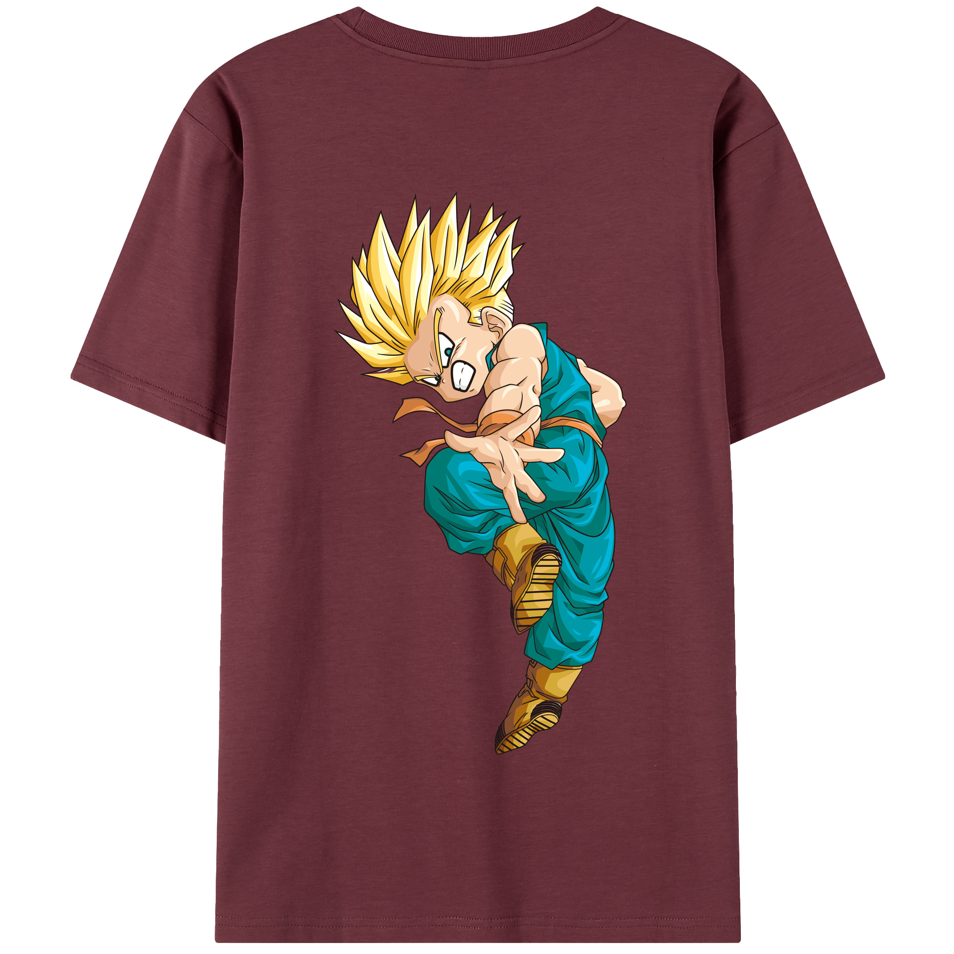 （画像用） ドラゴンボール DRAGON BALL 綿100％半袖Tシャツ（背面プリント）